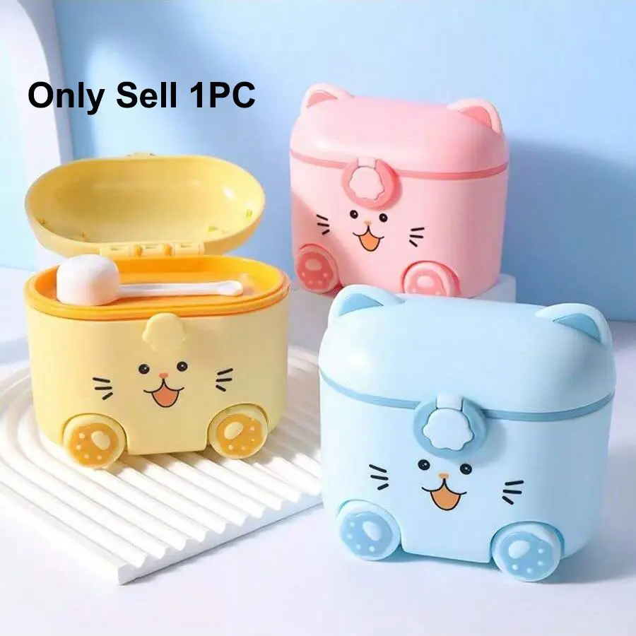 Baby Formula Box Portable Outdoor with Large Capacity, Multi-Functional Snack Container for Babies, Ideal for Travel and Outdoor Activities