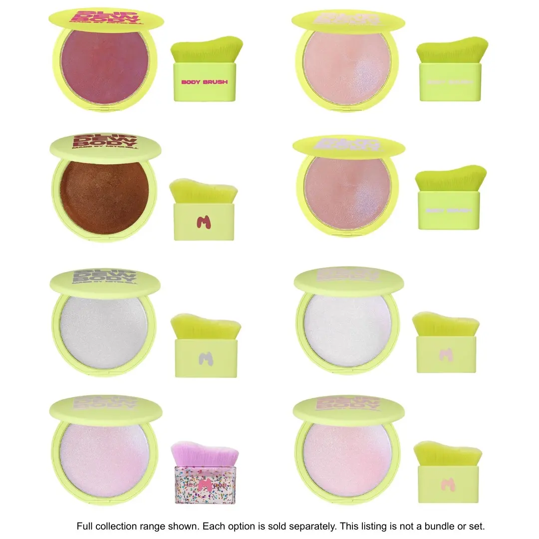 Made by Mitchell Slip Dew Shimmering Glow Body Makeup, Body Glitter Gel, Glitter Cosmetic, Body Highlighter, Body Luminizer, Radiant Luminous Shimmer for Luminous, Dewy Skin