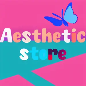 Aesthetic store shop logo