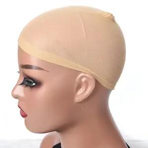 Wig Cap Hair Net for Human Hair Wig Nets Stretch Mesh Wig Cap for Making Wigs Comfortable Fit Hairpiece( Do Not Order Separtely)
