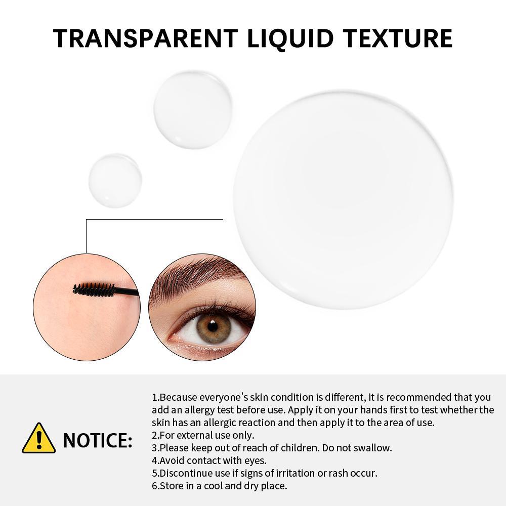 Clear Brow Gel, 3 Counts/set Long Lasting Eyebrow Gel, Brow Styling Gel, Waterproof & Trans-proof, Flexible Hold, Non-sticky, Eyebrow Makeup Tool for Women, Cosmetic, Eyebrow Shaper Set