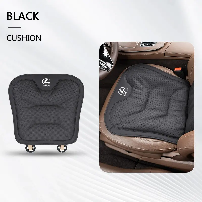 Lexus Car Seat Cushion, Soft Velvet Non-Slip Protector, Breathable Pad for Is400 Rx300 Rx330 Is220d Rx350 Is460 Es Nx Rx Is Ct Lx Gs RC, Car Seat Accessories