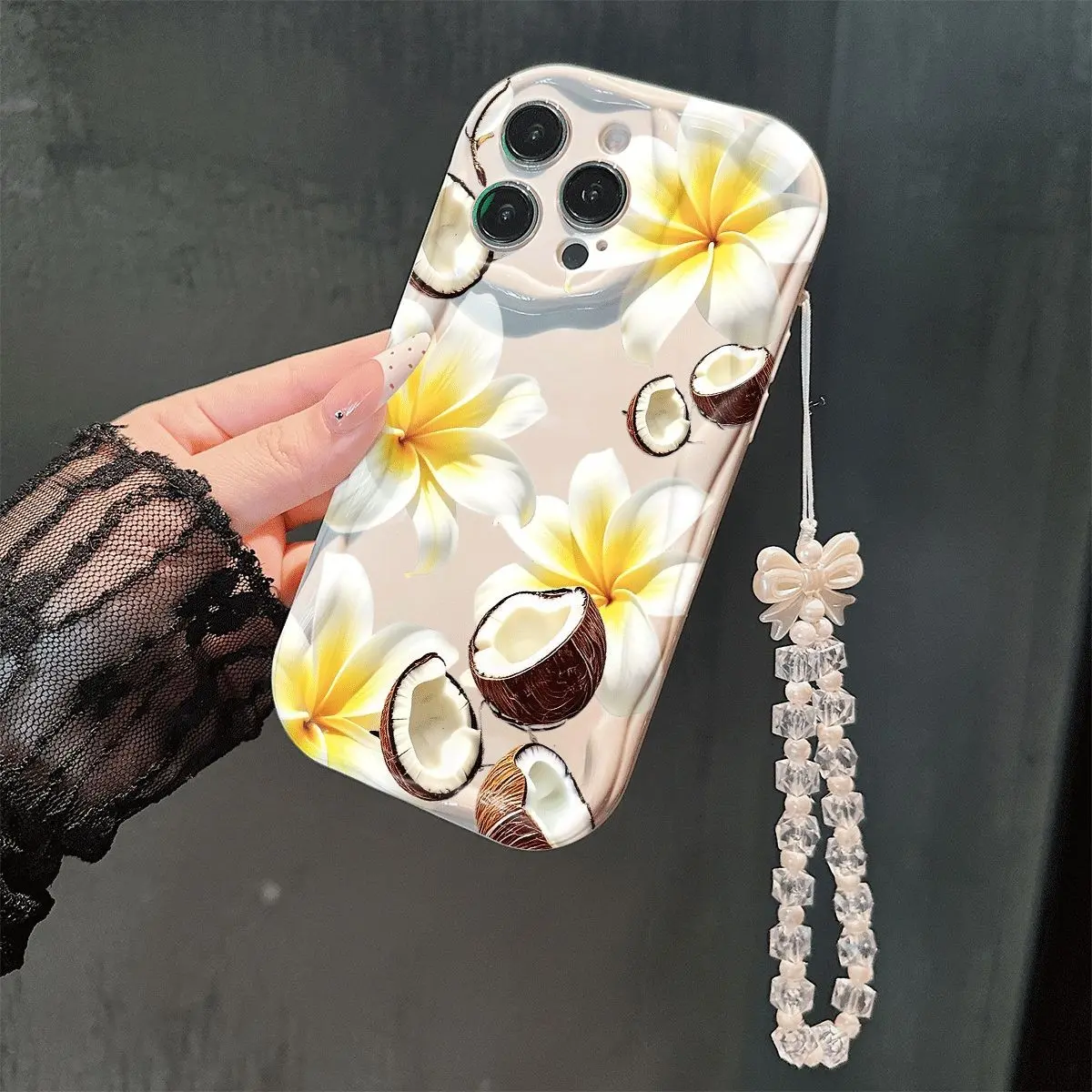 Unique Style Phone Case with Bracelet Strap, Anti-Slip Fashion Design, Waterproof Shockproof Scratch-Resistant, Fits Multiple iPhone Models