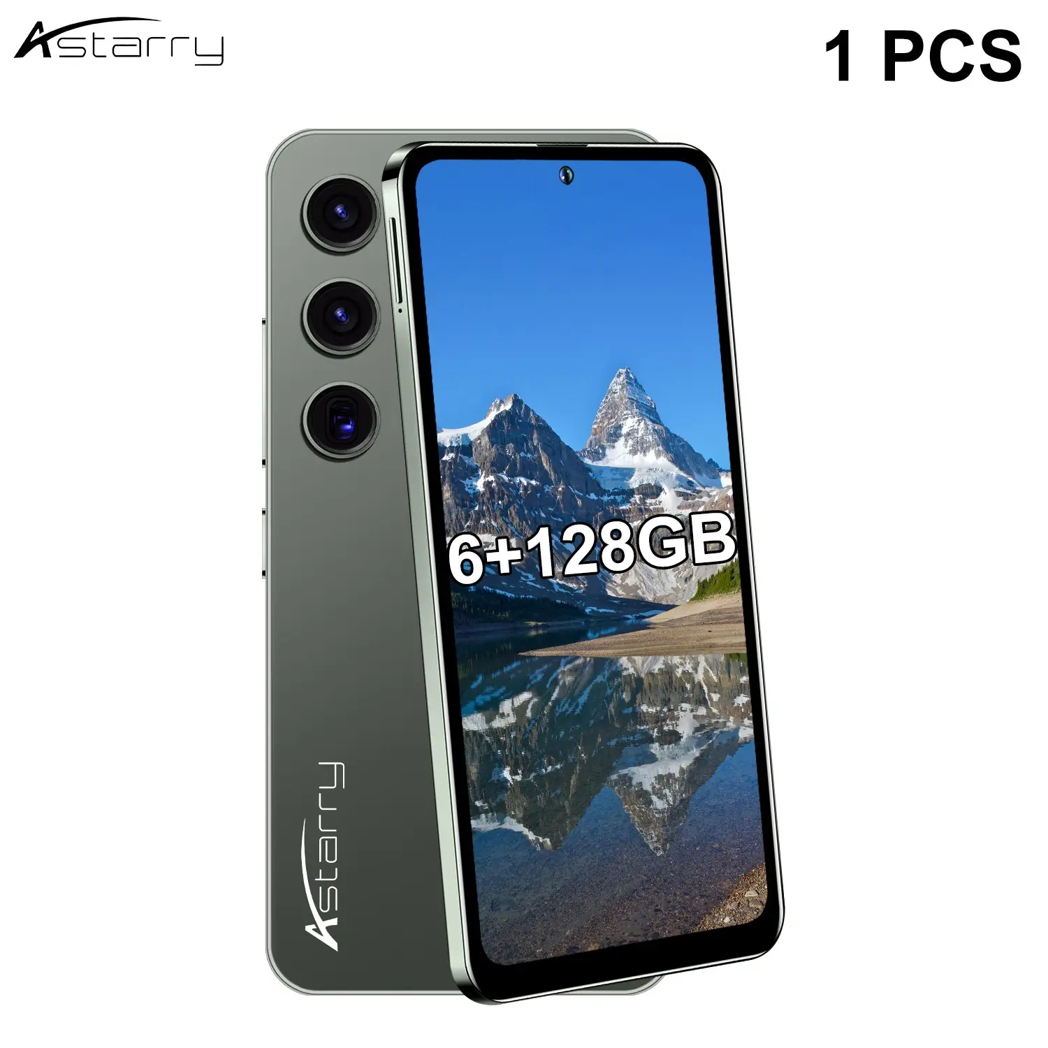 Astarry S25 Ultra 4g Android Smartphone, 6gb RAM 128GB ROM, 6.56-Inch HD Screen, Dual Sim, 4800mah Battery, Affordable Unlocked Phone