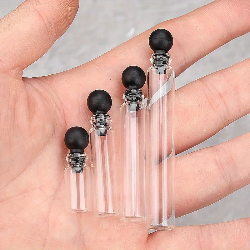 40pcs of Empty Glass Bottles for Perfumes And Essential Oils, Available in 1Ml, 2Ml, And 3Ml Sizes