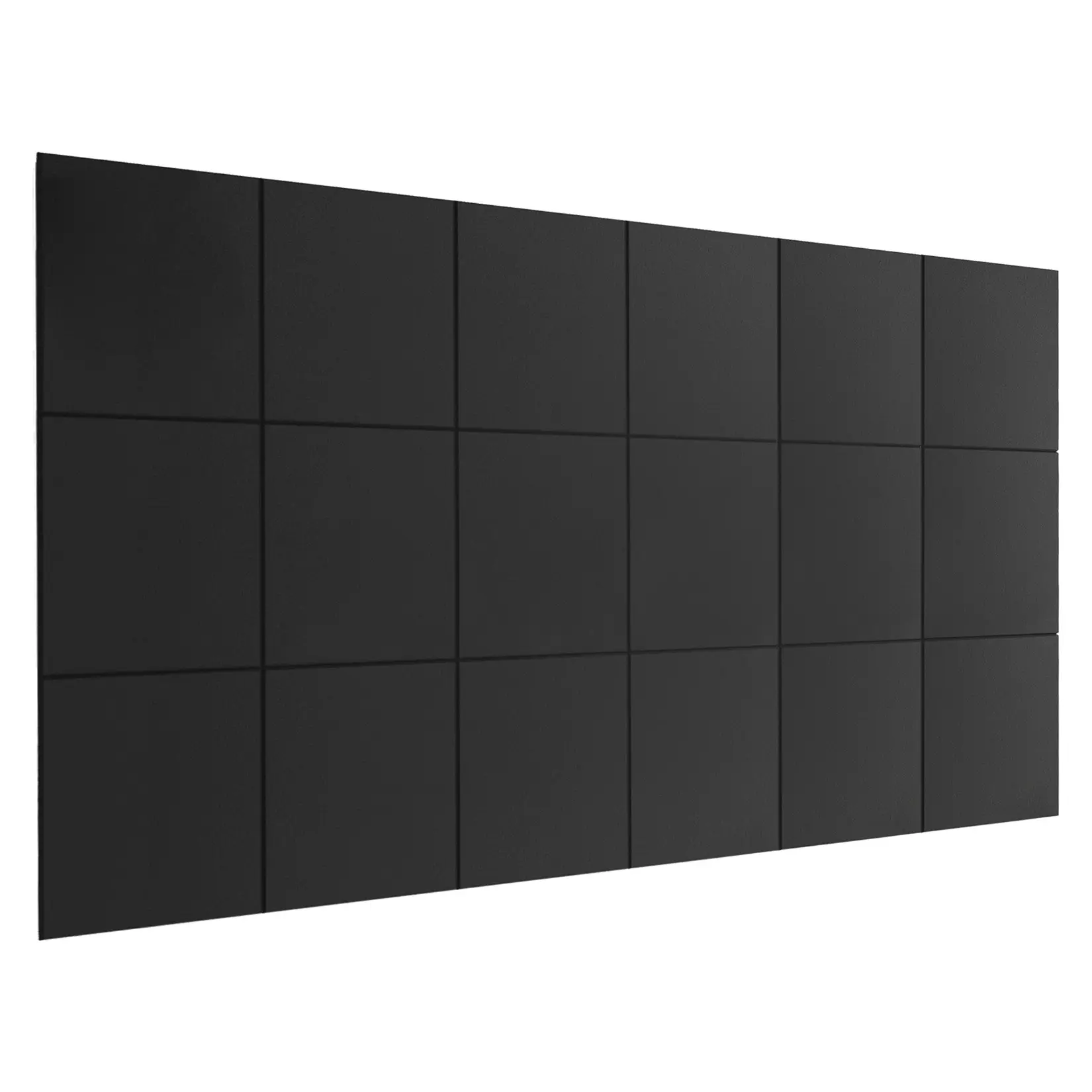 High Density Self-Adhesive Acoustic Panels – 18 Pack 11.8 x 11.8 x 0.35 in Soundproofing Felt Foam Tiles – Fire-Resistant, Noise Reduction, Sound Absorption for Studio, Office, Home Theater