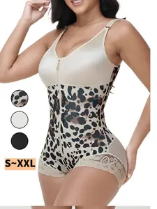 Colombian Faja Women's Hip Lift & Abdominal Control Full Body Shaper, Adjustable Straps, High Compression, Suitable for Training & Gym Exercises, Compression Body Shapewear