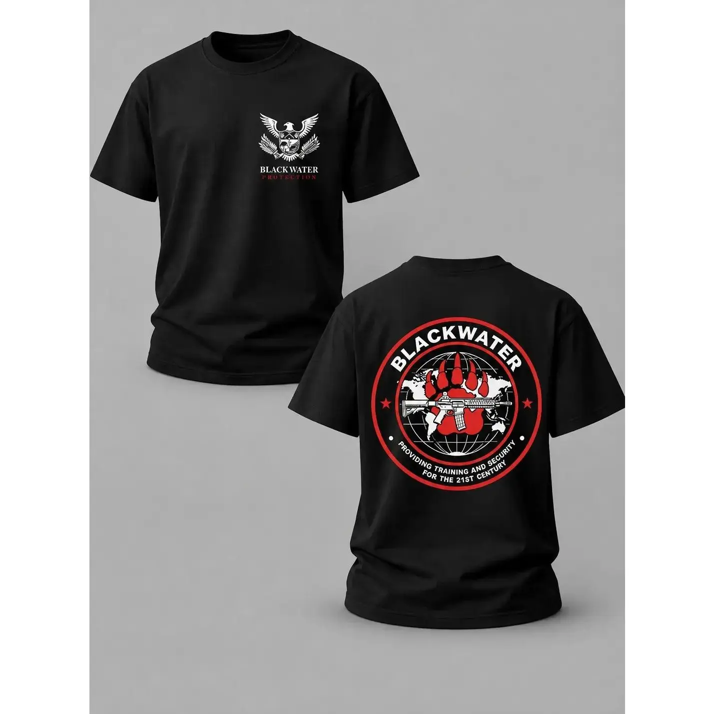 Blackwater Tactical Contractor Shirt Providing Training And Security For The 21st Century Military Operator Graphic Tee PMC Tactical Apparel Shooting Range Outdoor Lifestyle Veteran Gift For Men