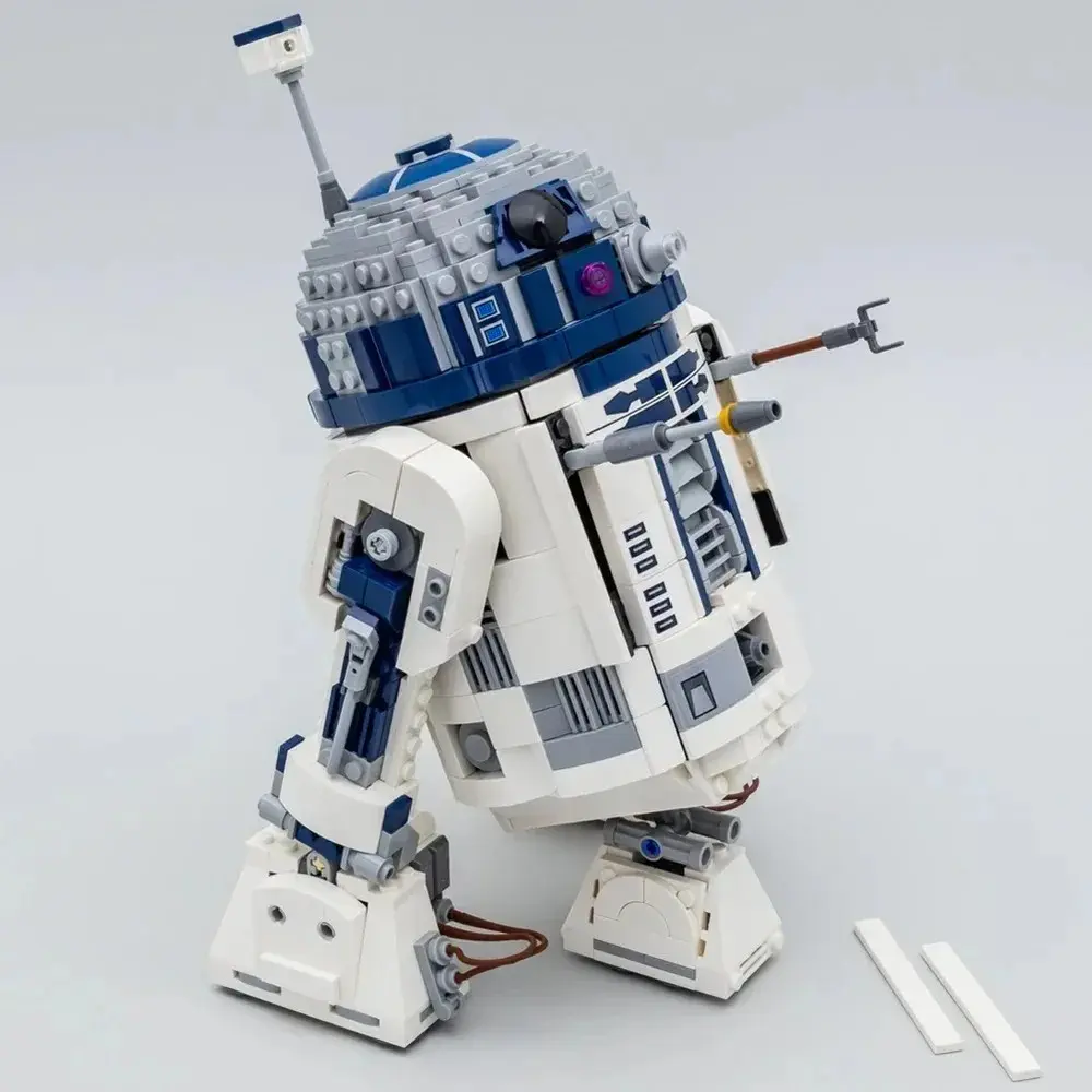 2026 Available 1050pcs 75379 R2-D2 Robot Building Blocks Model DIY Set, Holiday Birthday Gift Series, Fun Construction Kit for Kids