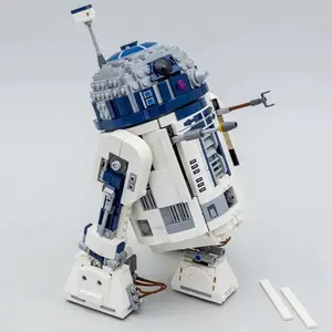 2026 Available 1050pcs 75379 R2-D2 Robot Building Blocks DIY Set, Holiday Birthday Gift Series, Fun Construction Kit for Kids