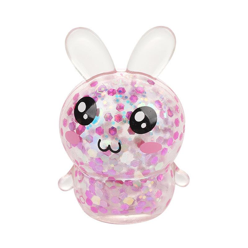 Easter bunny maltose pinch music vent toy creative decompression toy