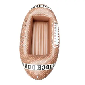 Inflatable Football Pool Float Cooler, Portable Drink Holder, Summer Outdoor Bar Accessory, Perfect for Pool Beach Parties