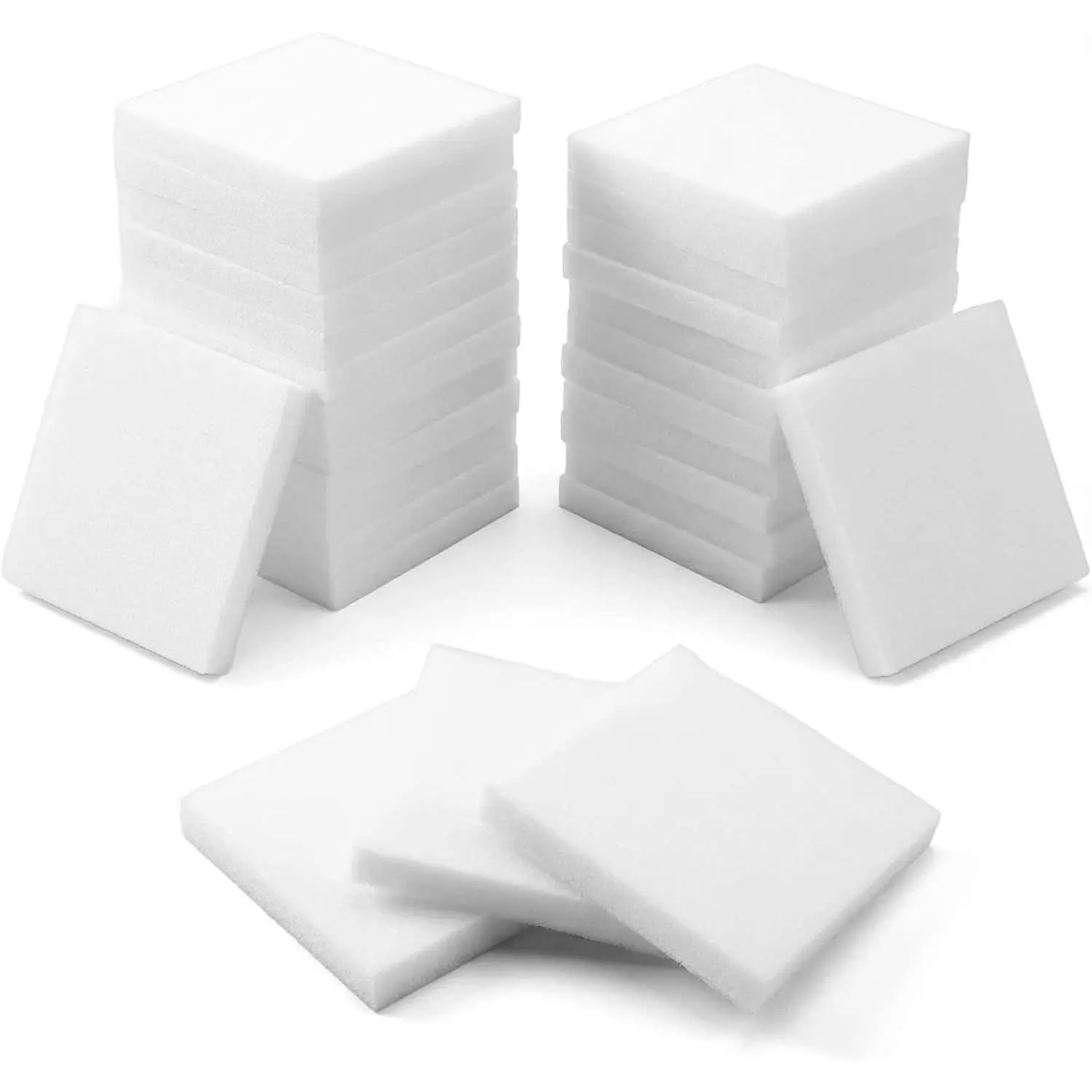 150Pack Unscented Aroma Pads, 1.2x0.9'' White Essential Aroma Oil Refill Pads Synthetic Fiber Diffuser  for   Devices Plug-in Diffusers  Diffusers