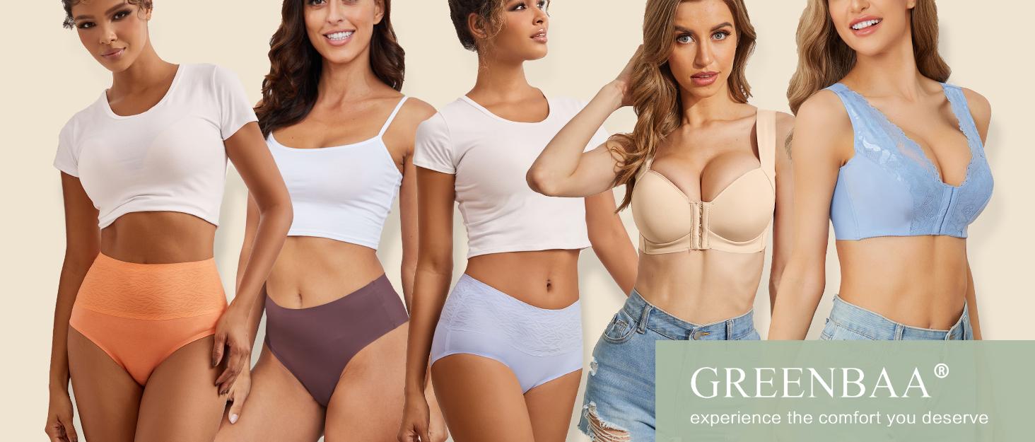 Women's 6 Pack No Show Cheeky Panties V-waist Seamless Bikini Underwear Women's 6 Pack No Show Cheeky Panties V-waist Seamless Bikini Underwear