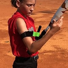 AGS SWINGRAIL Baseball/Softball Hitting Trainer – Swing Trainer Aid for Batting & Hitting Practice – Baseball Training Equipment to Improve Bat Speed, Swing Mechanics, Contact & Timing – For Ages 9 and Up