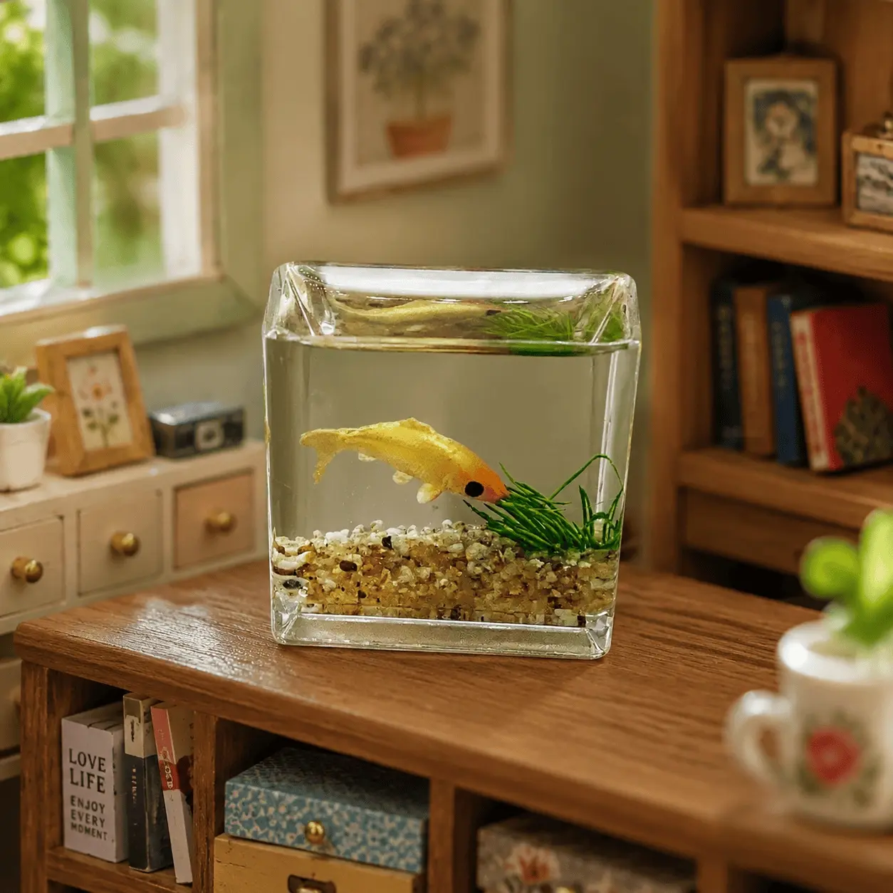 DIY Moss Terrarium Kit: Thick Glass Hydroponic Planter, Mini Desktop Garden for Home Office Living Room Decor, Creative Moss Landscape Tool Set with Succulent Plants, Artful Miniature Ecosystem for Desk