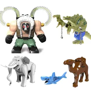 Animals Assemble Bricks Sharks Crocodile Building Blocks Action Figure Gifts Presents