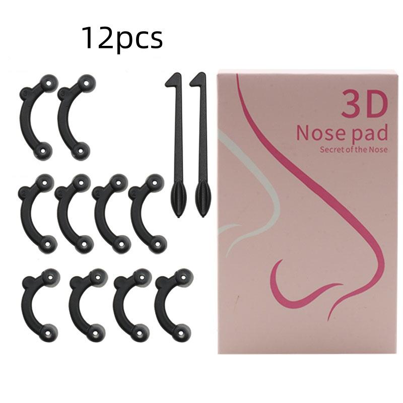 Silicone Nose Pad, Nose Shaper Lifter with Accessories, Nose Contouring, Nose Bridge Straightener, Nose Up Lifting Shaping Tool, Face Care Tool for Women & Men
