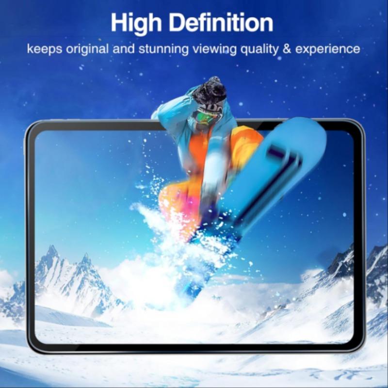 2 Pack HD Screen Protector Film, Anti-Fingerprint Tempered Glass for iPad Pro 13-Inch M4/air 13-Inch M3/m2, Scratch-Resistant, Bubble-Free, Installation