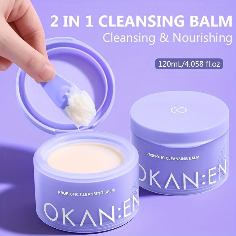 Moisturizing Cleansing Balm, Makeup Dissolver Balm, Effortlessly Removes Mascara, Eyeliner, And Cosmetics, Easy Makeup Removal Without Causing Irritation