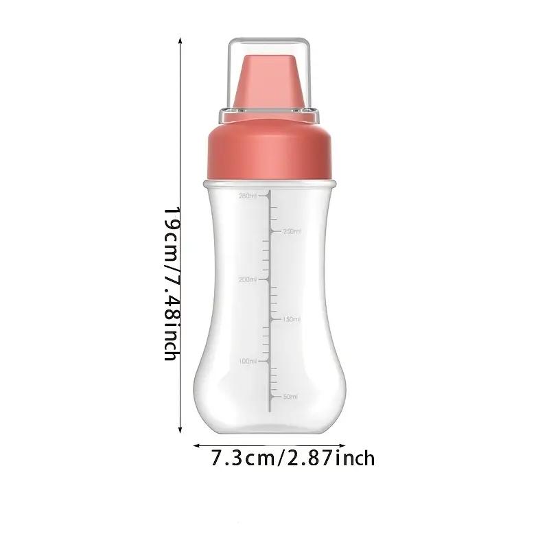 1pcs Multipurpose Squeeze Sauce Bottles - Leakproof, Refillable Dispensers for Ketchup, Mustard, Dressings - Versatile Kitchen Tool for Condiments & Sauces