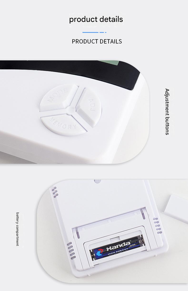 Thermohygrometer, digital display large screen thermohygrometer, thermostat, multifunctional digital thermohygrometer