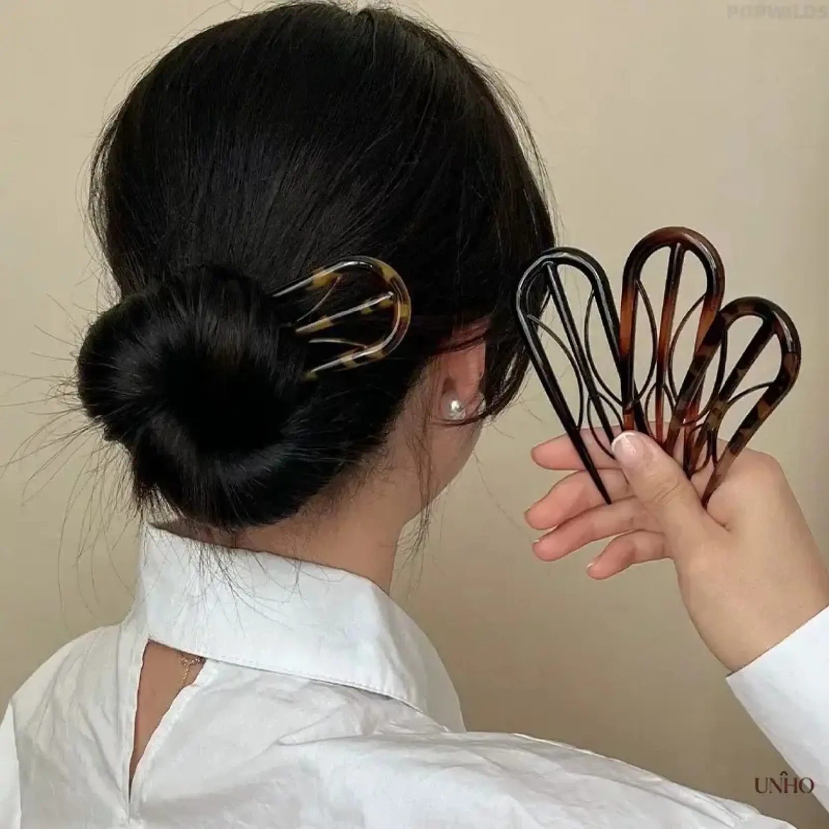 Vintage Chinese Style Hair Accessories Set For Women, Elegant Metal Twig Branch Hair Clips Hairpins & Decorative Combs, Classic Oriental Ornaments Ideal For Hanfu Matching Traditional Events Daily Updos And Retro Aesthetic Hairstyle Styling