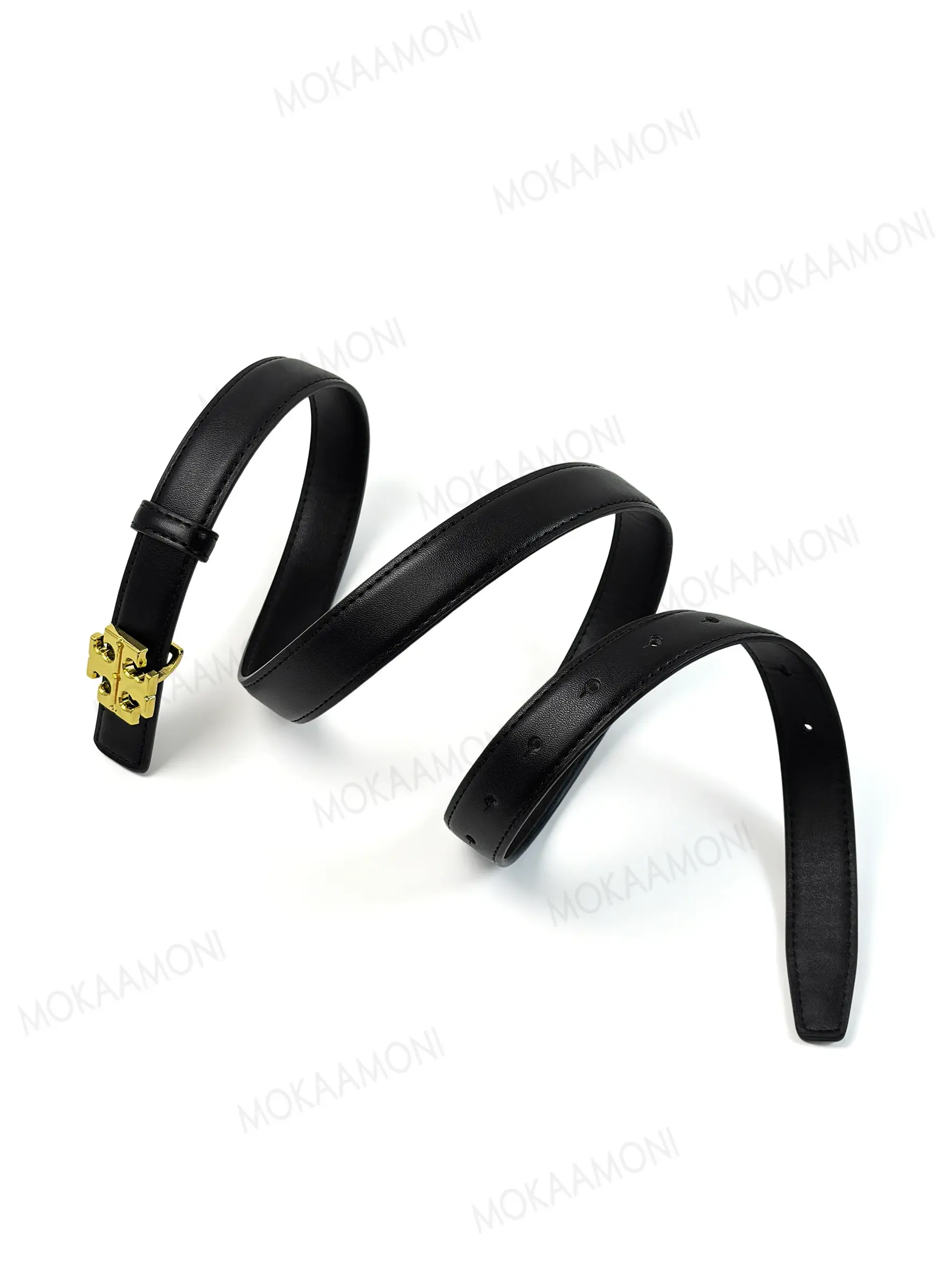 Women's Office Lightweight Belt, Vintage Metal Buckle, Comfortable All-Day Wear, Ideal for Jeans and Dresses, No Pressure Design