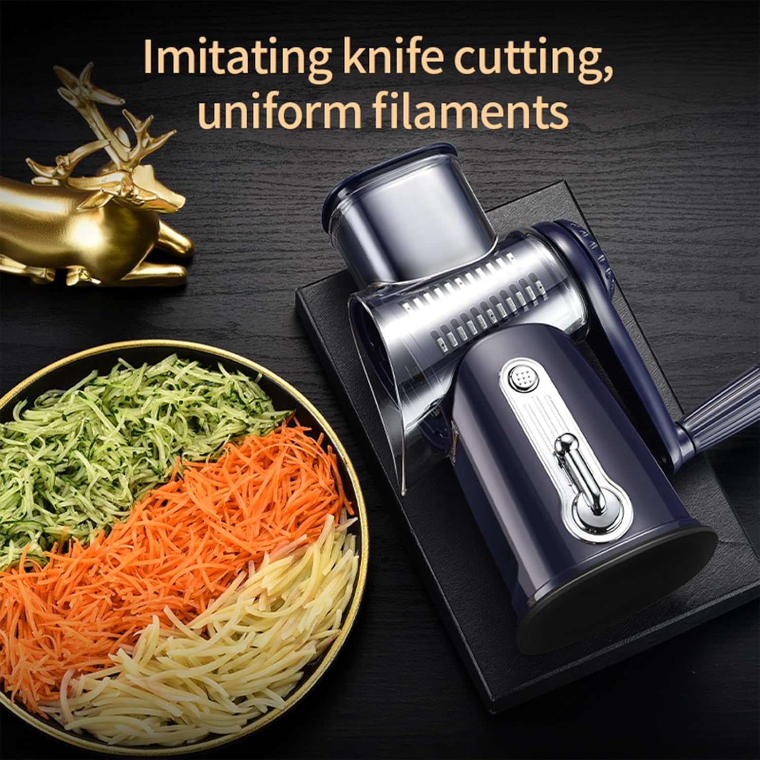 Hand-cranked Drum Vegetable Slicer, Grater, Household Multi-functional Vegetable Slicer, Potato Shreds Magic Tool, Slicer, Vegetable Cutting Slicer
