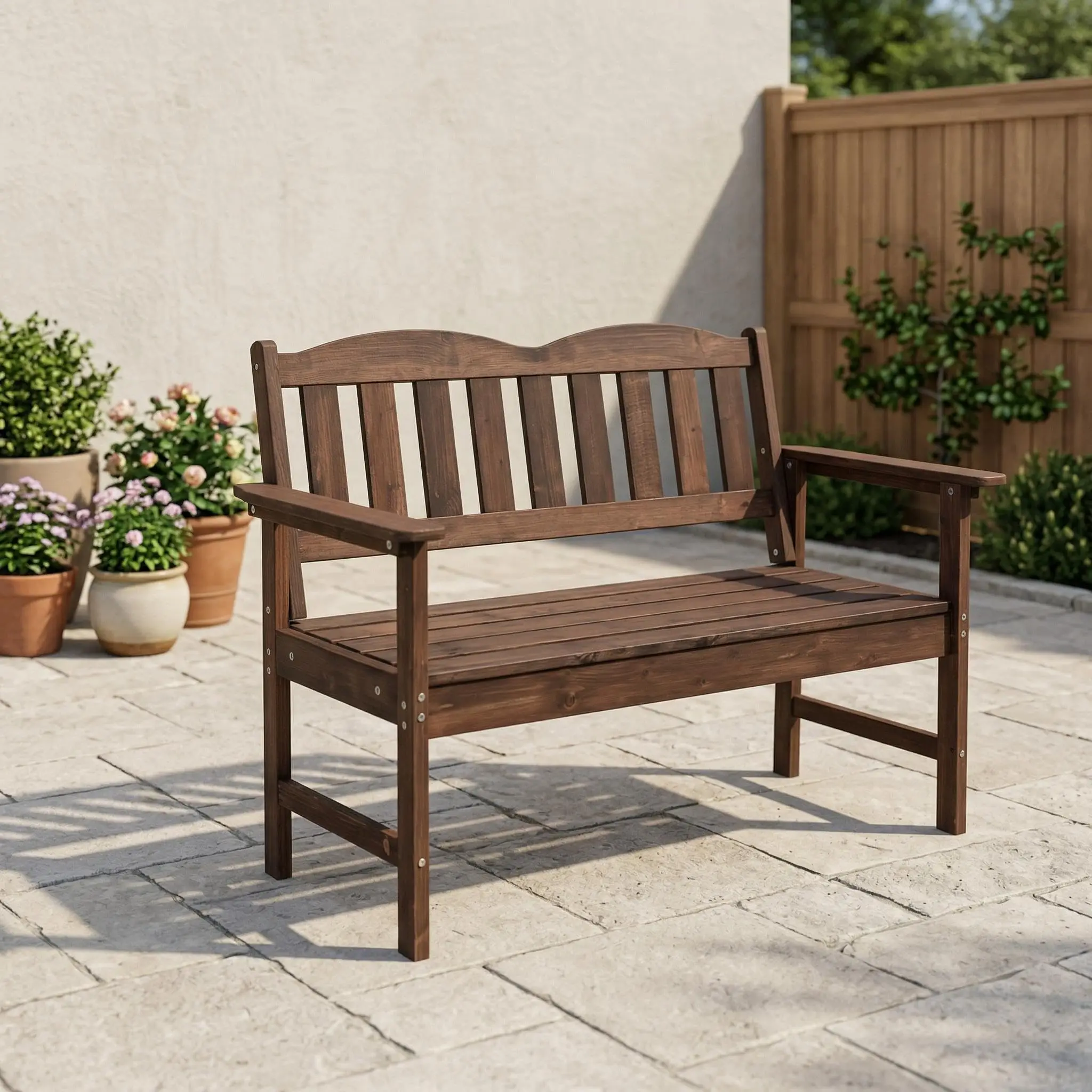Durable Outdoor Patio Chair – Comfortable Weather-Resistant Seating for Garden, Deck, or Backyard – Heavy-Duty Lawn Furniture – Easy to Assemble
