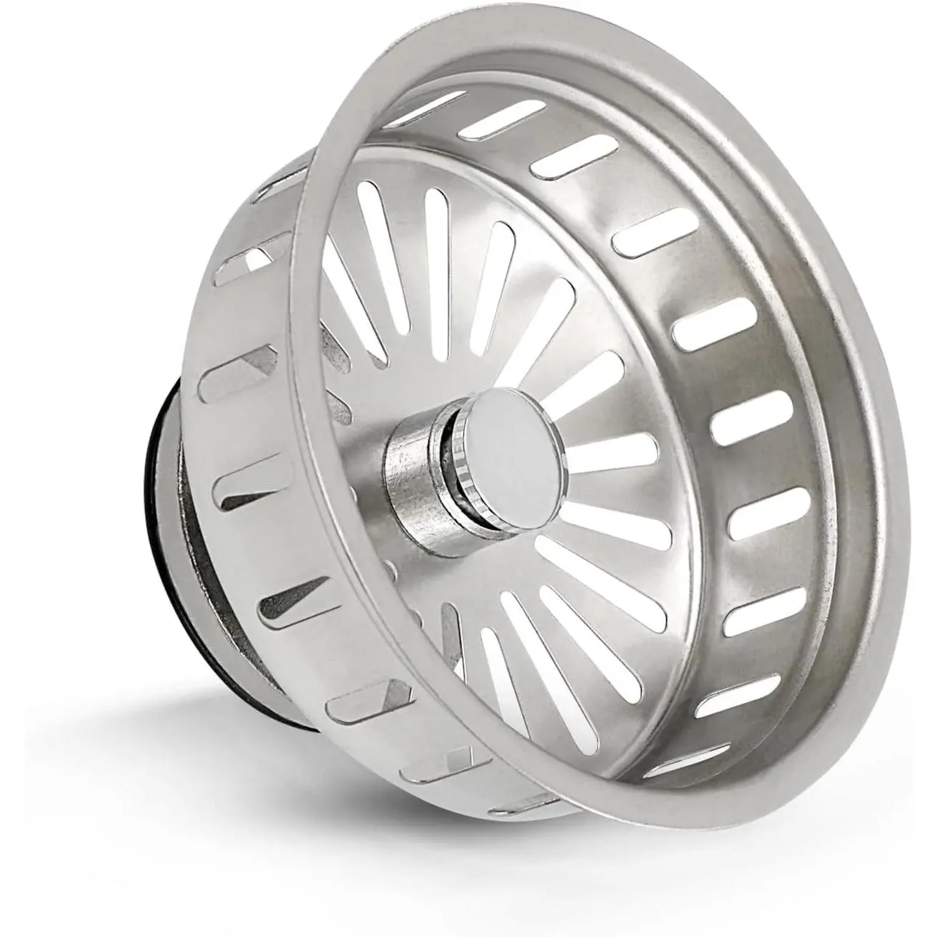 97353 Kitchen Sink Basket Strainer Replacement for Kohler Style Drains Stainless Steel Stopper (Can Vary in 2 Styles), 3.5" (Pack of 1)