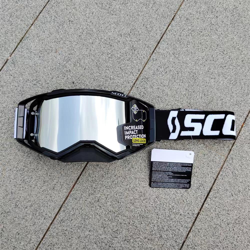 Motorcycle Goggles-TPU Frame Anti-Wind Dust Snow Off Road ATV Dirt Bike Ski Goggles for Riding, Snowboarding & Sports mx atv dirt windproof goggles cycling sunglass outdoor glasses bicycle glasses unisex eye glasses good r glasses performance eyewear