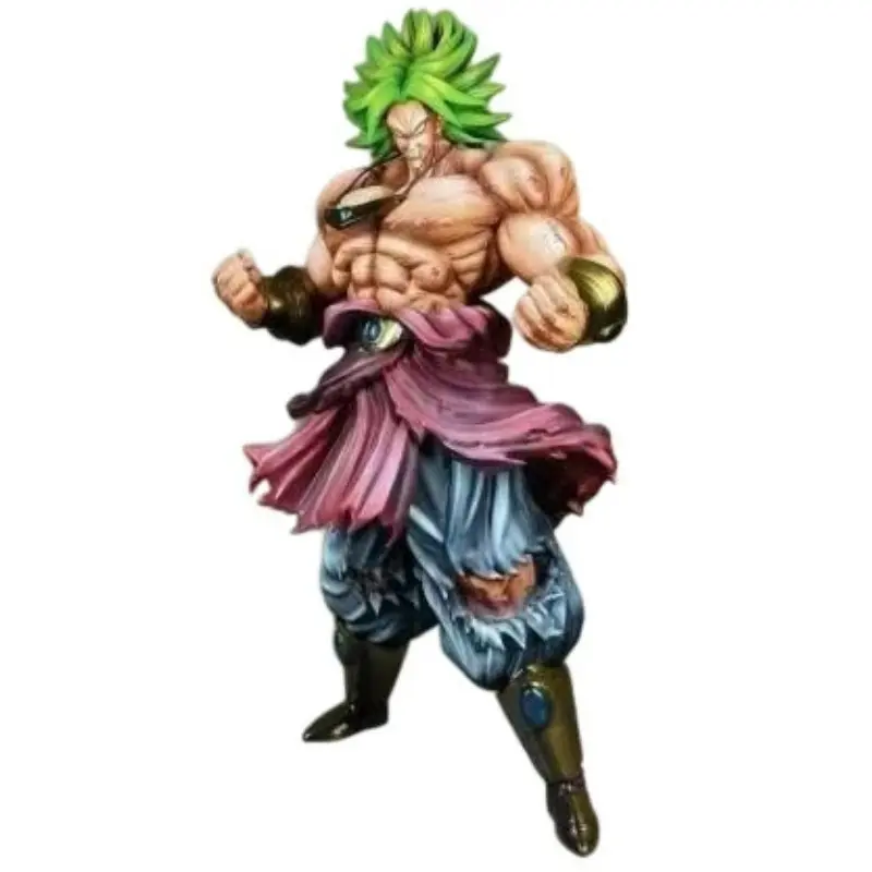 Dragon Ball Saiyan Gk Figure, Muscular Broly Angry Anime Model, Collectible Action Figure, PVC Figures, Perfect for Dragon Ball Fans