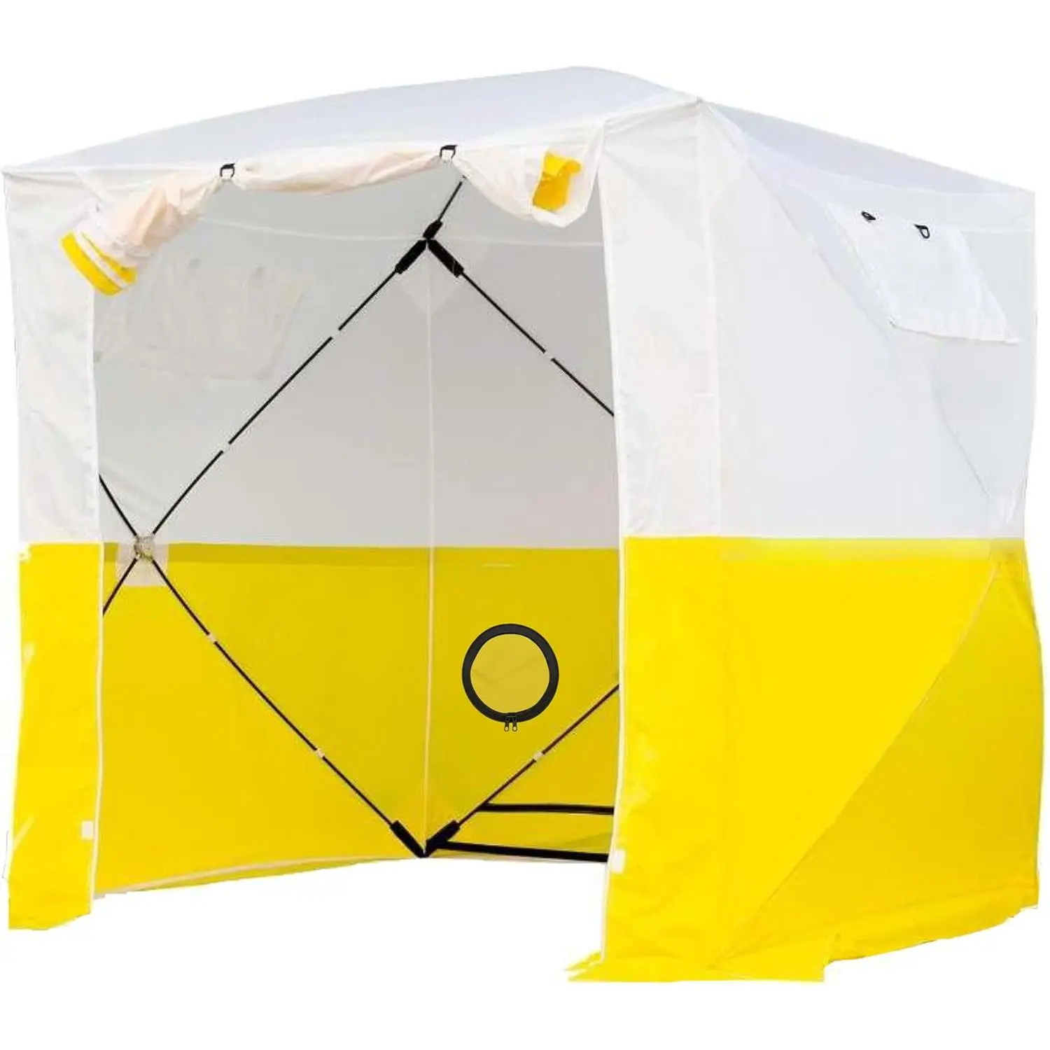 Professional Work Tent |     Pop Up |     6,2x6,2x7 Ft |     Instant Quick and Easy Tool-Free Setup |     Waterproof UV50+ |     Splicing, Commercial Tent, Fiber Optic  Heavy-Duty Use