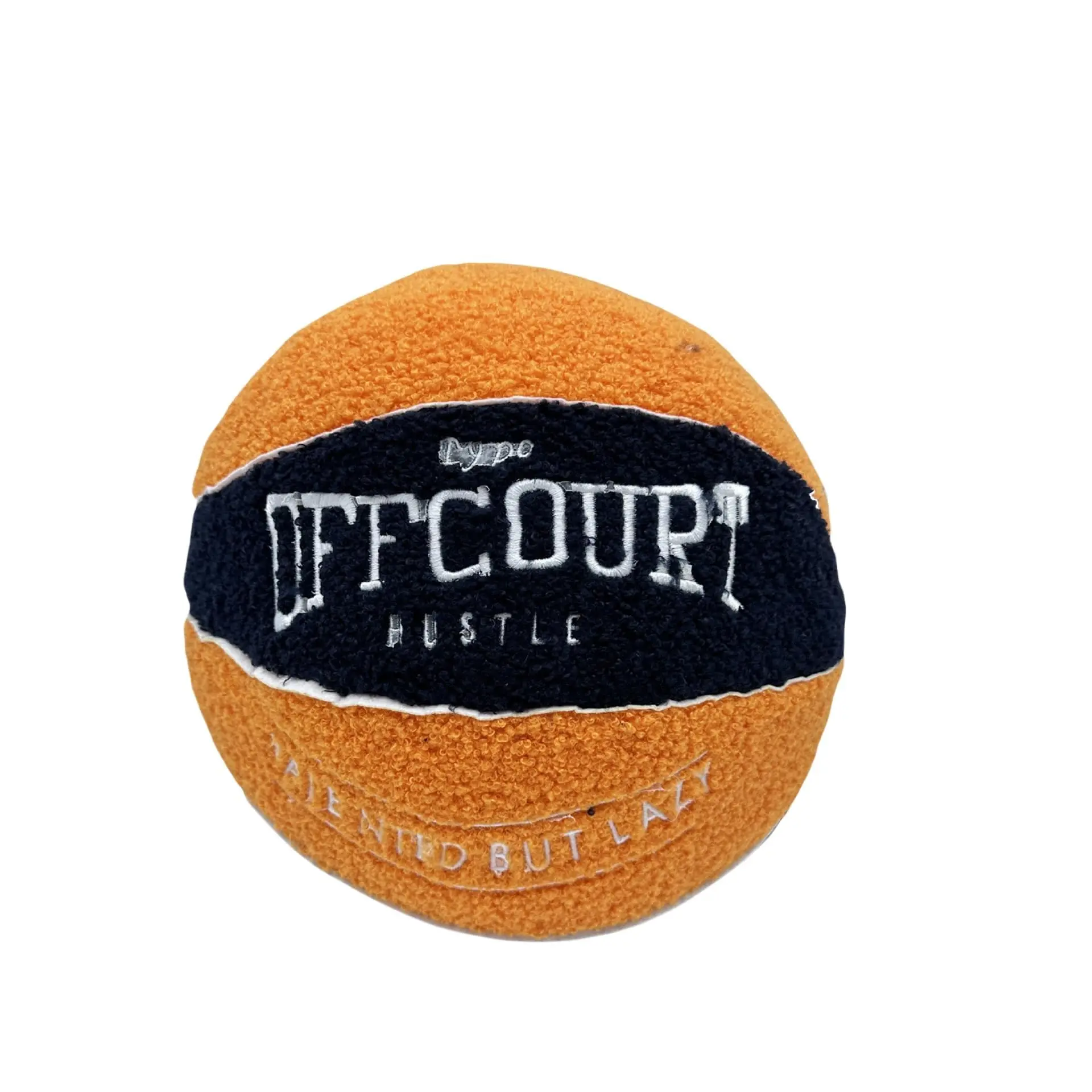 Oukeyi 9.8 Inch Plush Basketball Toy, Soft Stuffed Plush Pillow for Sofa, Home Decor Ball, Suitable for All Ages, Men and Women Fans