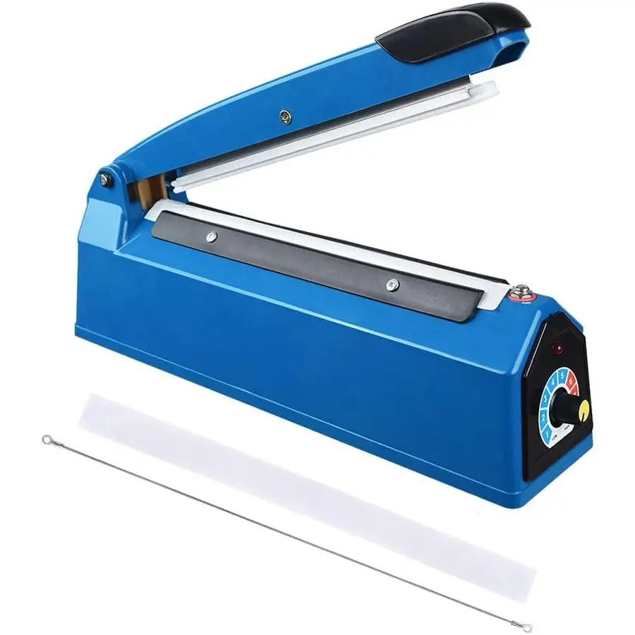 8 Inch Impulse Sealer Handheld Bag Heat Sealing Packaging Machine for  Resturant  Storage Heat Seal Closer