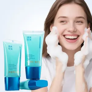 Mercilen Oil Control Foaming Face Wash 150g, Rich in Vitamin E, Salicylic Acid, Collagen, Deep Cleansing, Gentle, Hydrating, Brightening, Daily Use