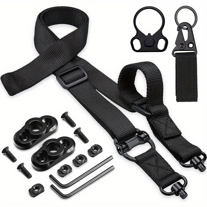 Upgraded Enhanced Quality- Quick-Adjust 2-Point Sling with Sling Swivels, Fast Adjust Thumb Loop, Durable Mount Straps
