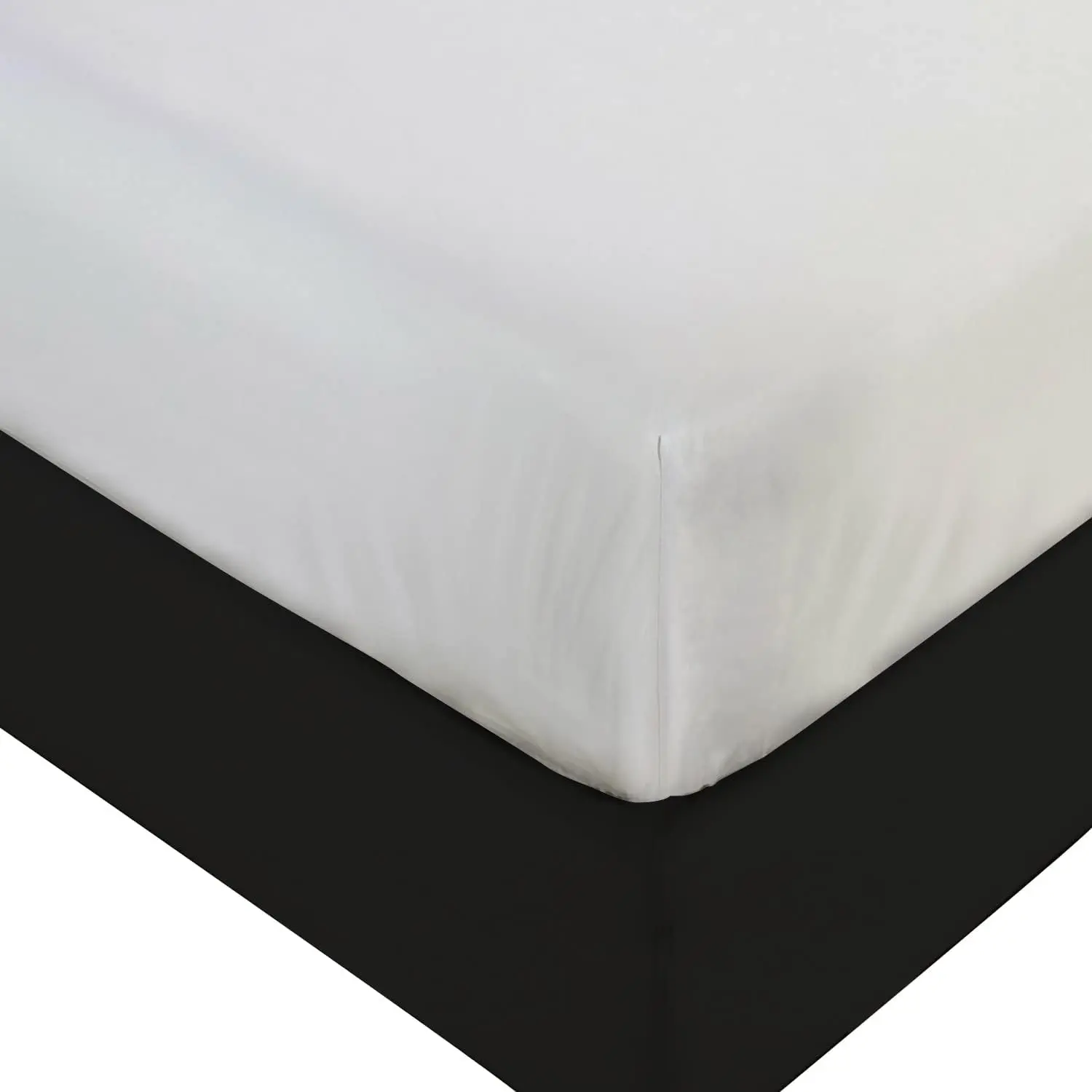 Queen Heavy Duty Waterproof Vinyl Mattress Protector - Fitted Plastic Mattress Cover, Rubber Sheets for Bedwetting Adults & Kids, 100% WaterproofGift