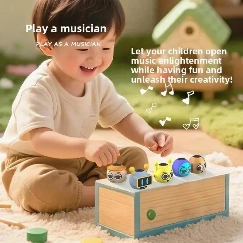Cartoon Sprunki Anime Game Speaker Desktop Sound Decorations Expressive Wireless Speaker Soundbox Kawaii Christmas Gift Kids Toy