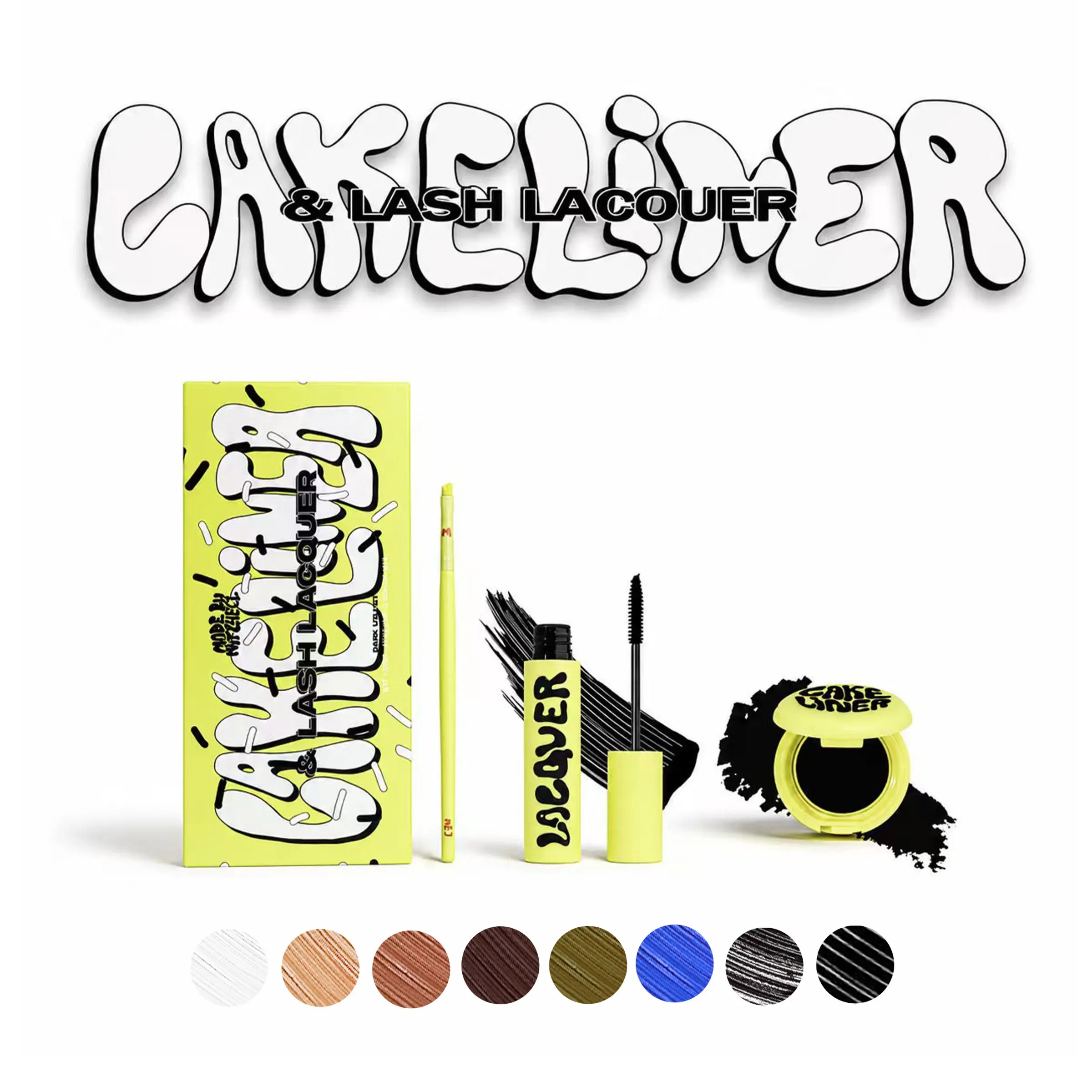 CAKE LINER & LASH LAQUER- Makeup Sets MADE BY MITCHELL