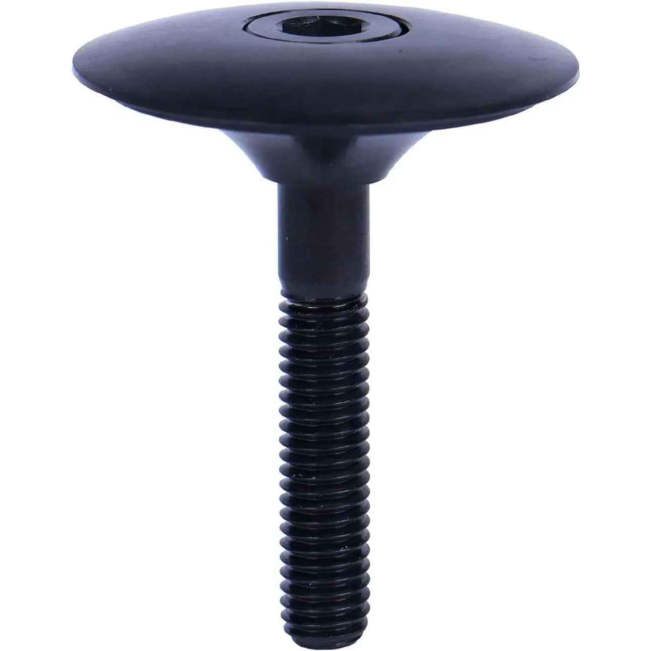 Headset Titanium Top Cap 1-1/8" with Ti Bolt M6 x 35mm