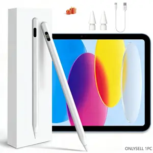 Compatible with iPad Pencil, LED Power Display, Fits iPad A16 10th Gen, Pro 13 M5 12.9, Air 11 M4 M3, Mini 7 6, A17 8th & 9th Gen