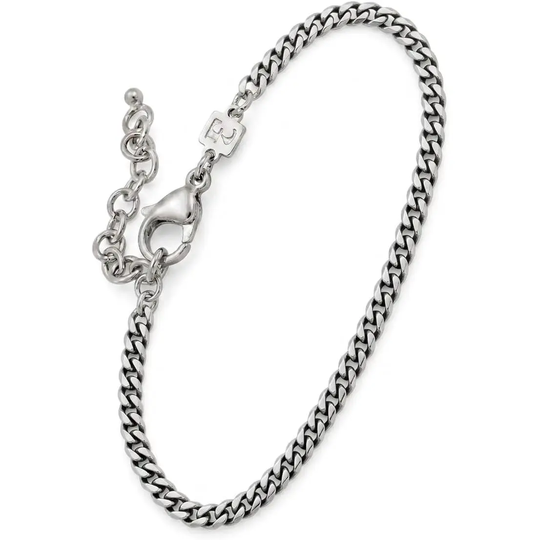 Mens Bracelet - Cuban Link or Box Chain Layered Chain For Men -  Stainless Steel,  for him, , , Black Bracelet For Men 7-8" Size, 3-5mm Thick