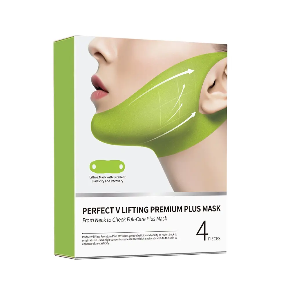 Cactus Collagen V Face Lifting Mask, Beauty Mask, Ear-Hanging Facelift Band, Chin Tightening Wrap, Skin Care, Facial Contouring, Face Tightener