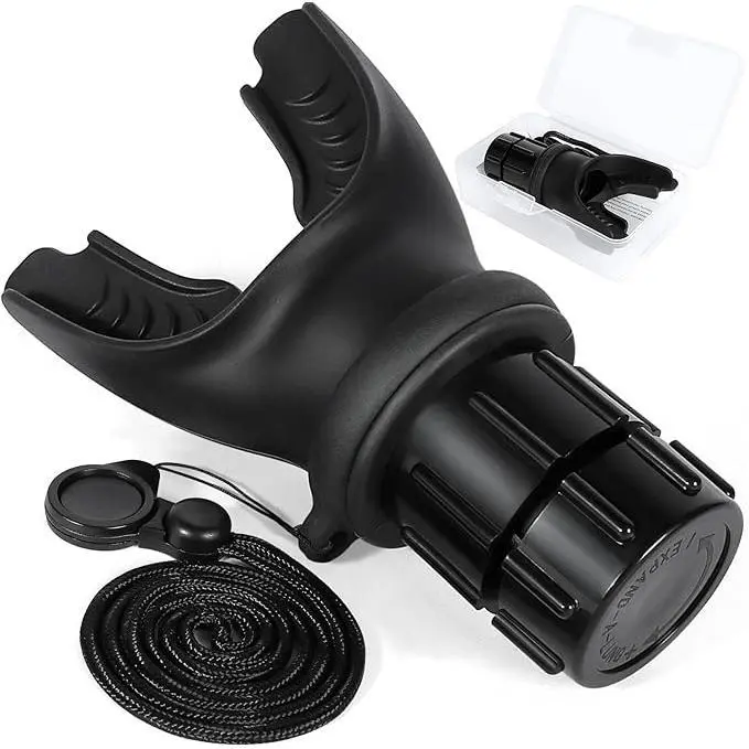 Breathe Trainer,Muscle Trainer,Portable Adjustable Trainer for and Muscular Exercise - Suitability Running Daily Fitness Training, Easy to Clean,for All（Black） Workout man gift set