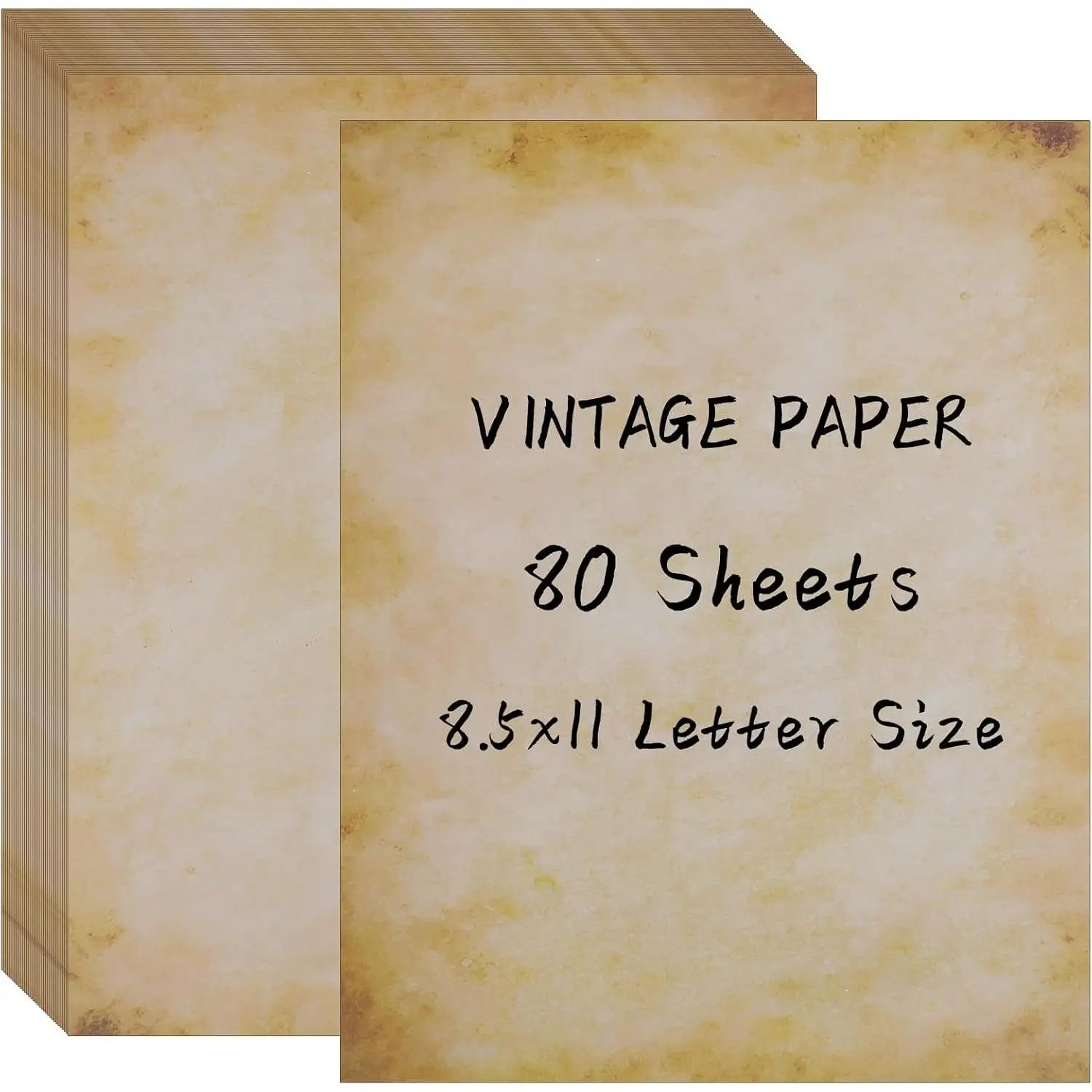 80 Sheets  Paper, 8.5"x11" Letter Size Printer  Paper