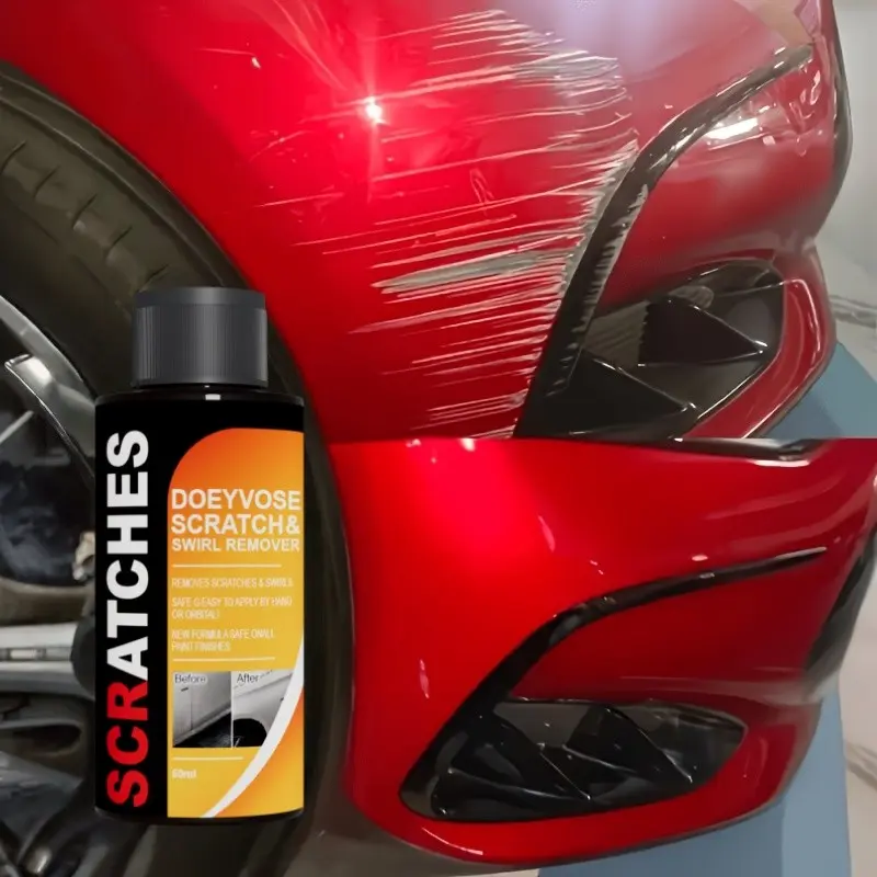 Car Scratch Remover Gel, Minor Car Scratch Repair Paste, Suitable for Various Paint Colors, Vehicle Surface Restoration and Maintenance