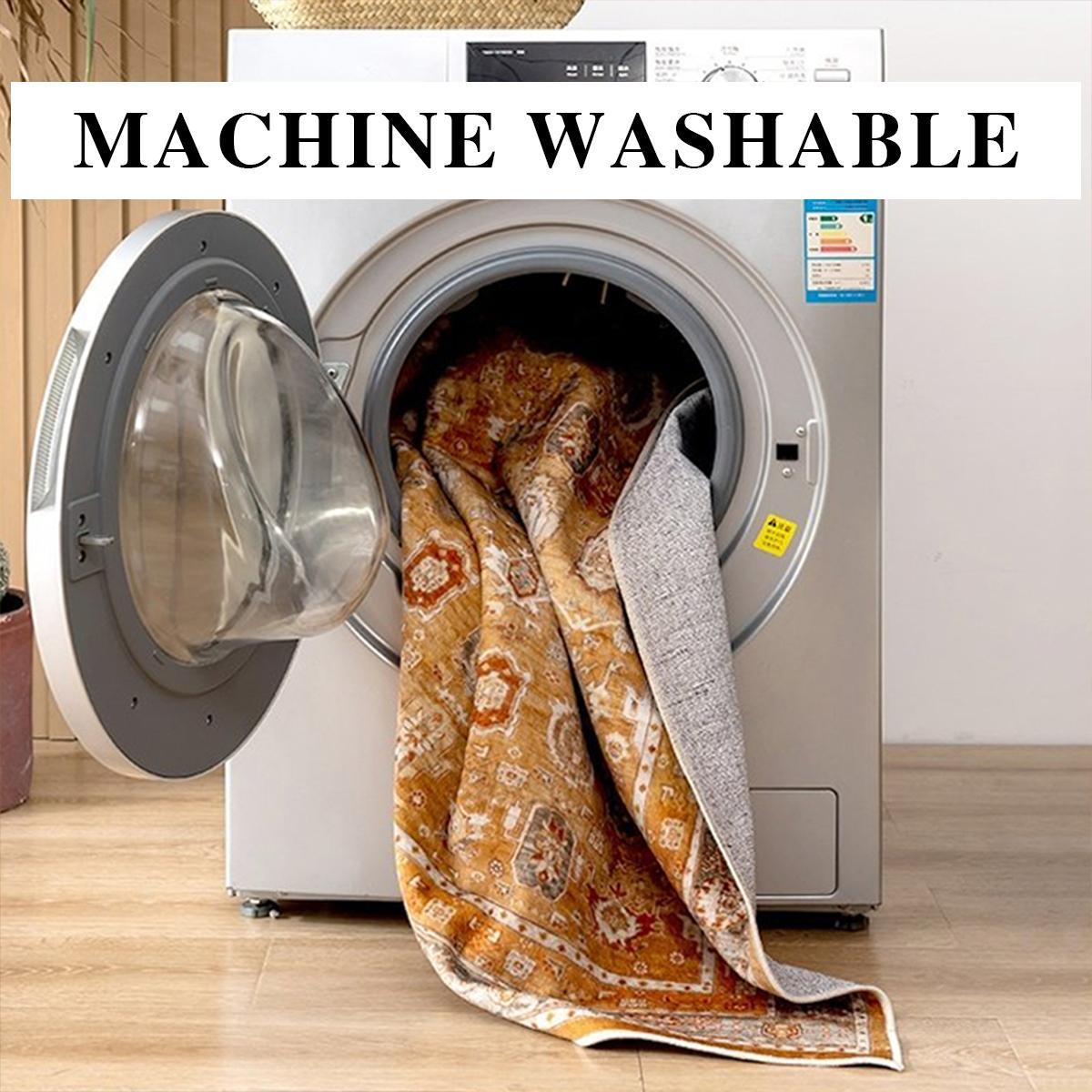 Dollar Pattern Non-slip Soft Floor Mat, 1 Count Rectangle Home Decorative Carpet, Washable Area Rug Home Decor Rugs for Home Living Room Bedroom Dormitory Hotel