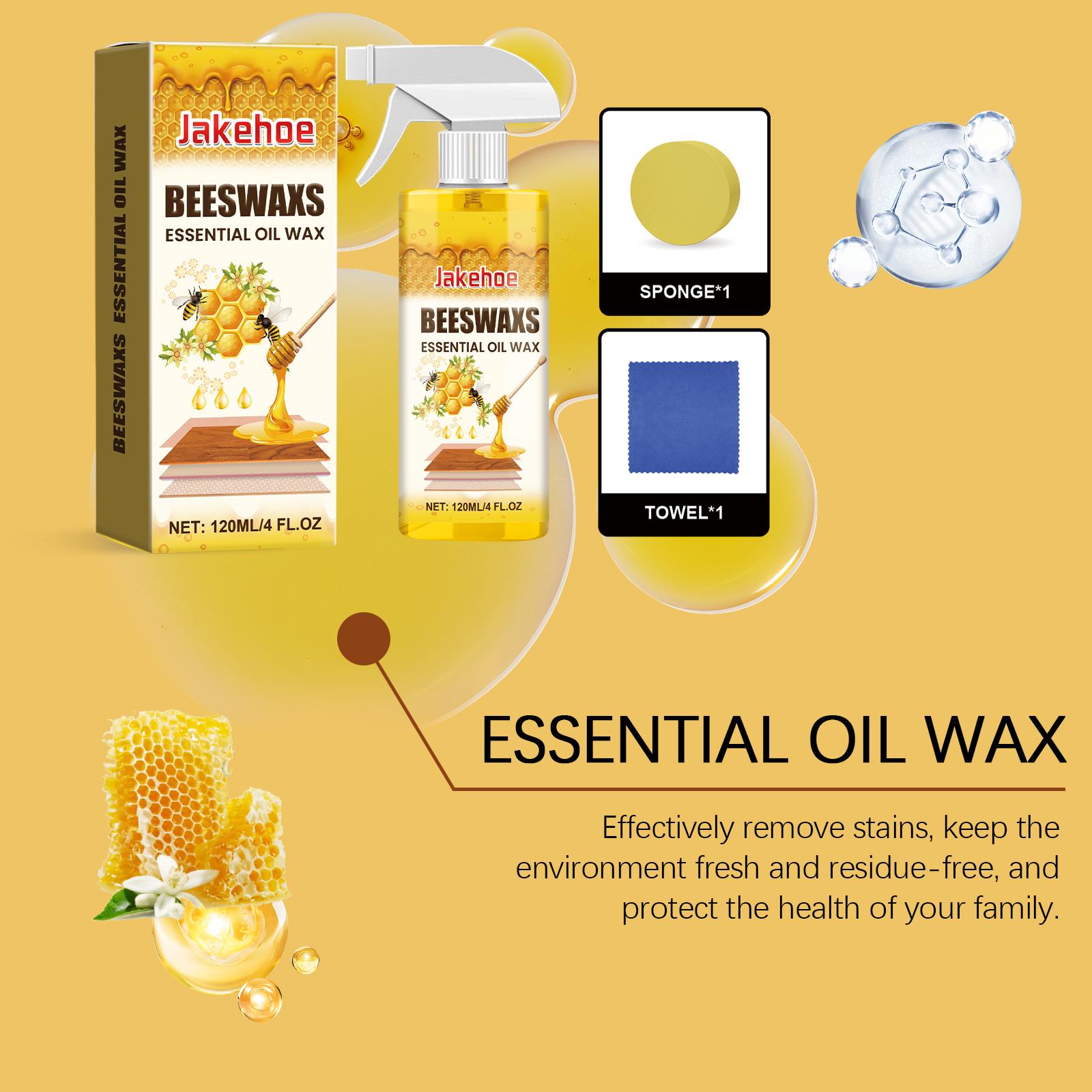 Wood Polishing Beeswax Spray - Furniture Care, Polishing, Color Protection, Nourishing, Anti-Cracking Wood Spray